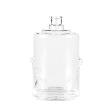 Logotip en relleu Ampolles de vidre de whisky 650ml
